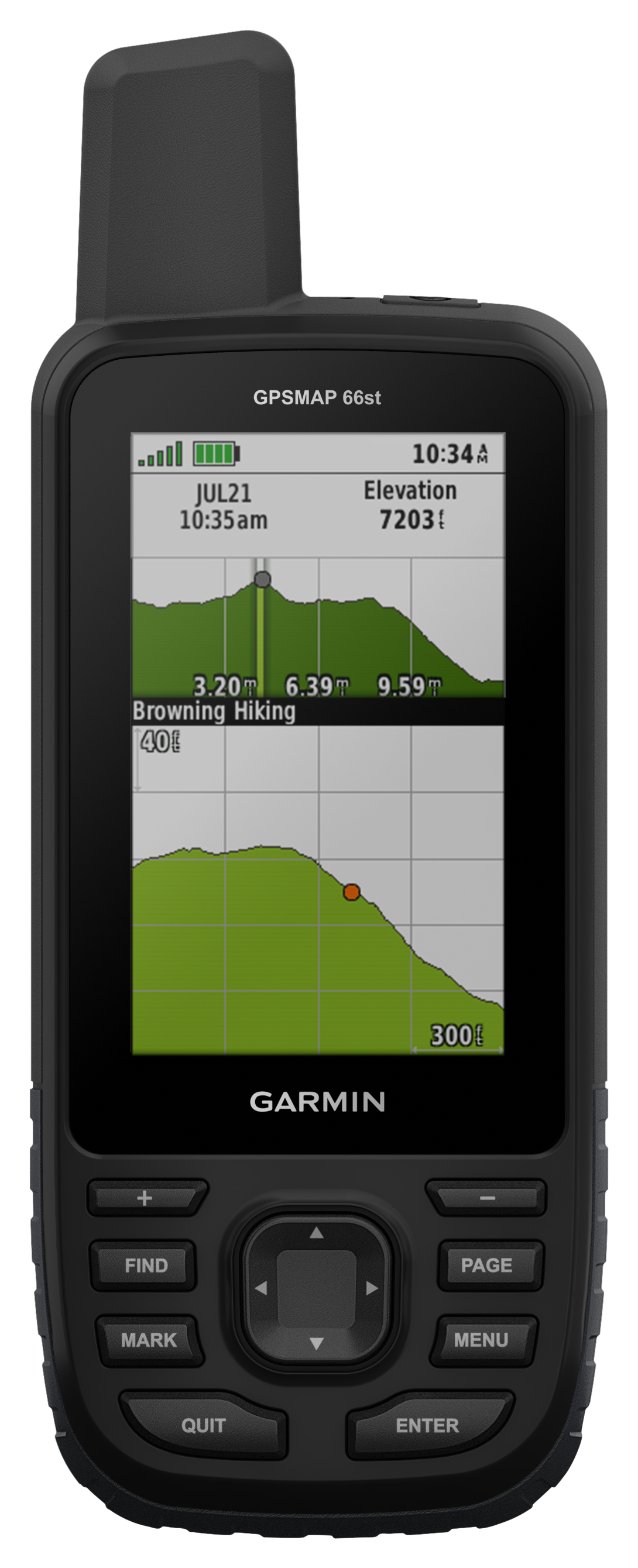 Garmin GPSMAP 66st Multisatellite Handheld GPS Unit with Sensors and